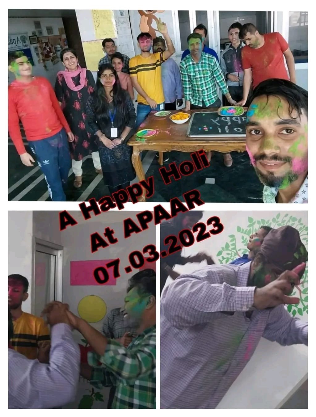 Holi celebration 08-March-2023