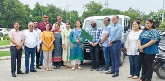 Inauguration of new van by Mrs Divya Kharabanda 14 July 2023