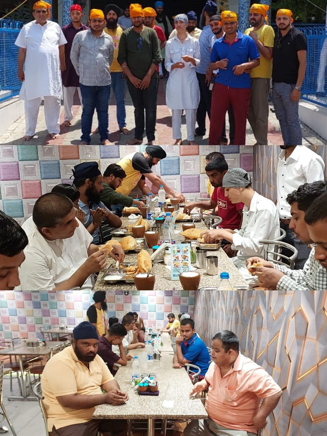 Outing gurudwara Talan Sahib & Patwari AC Dhaba 7th may, 22