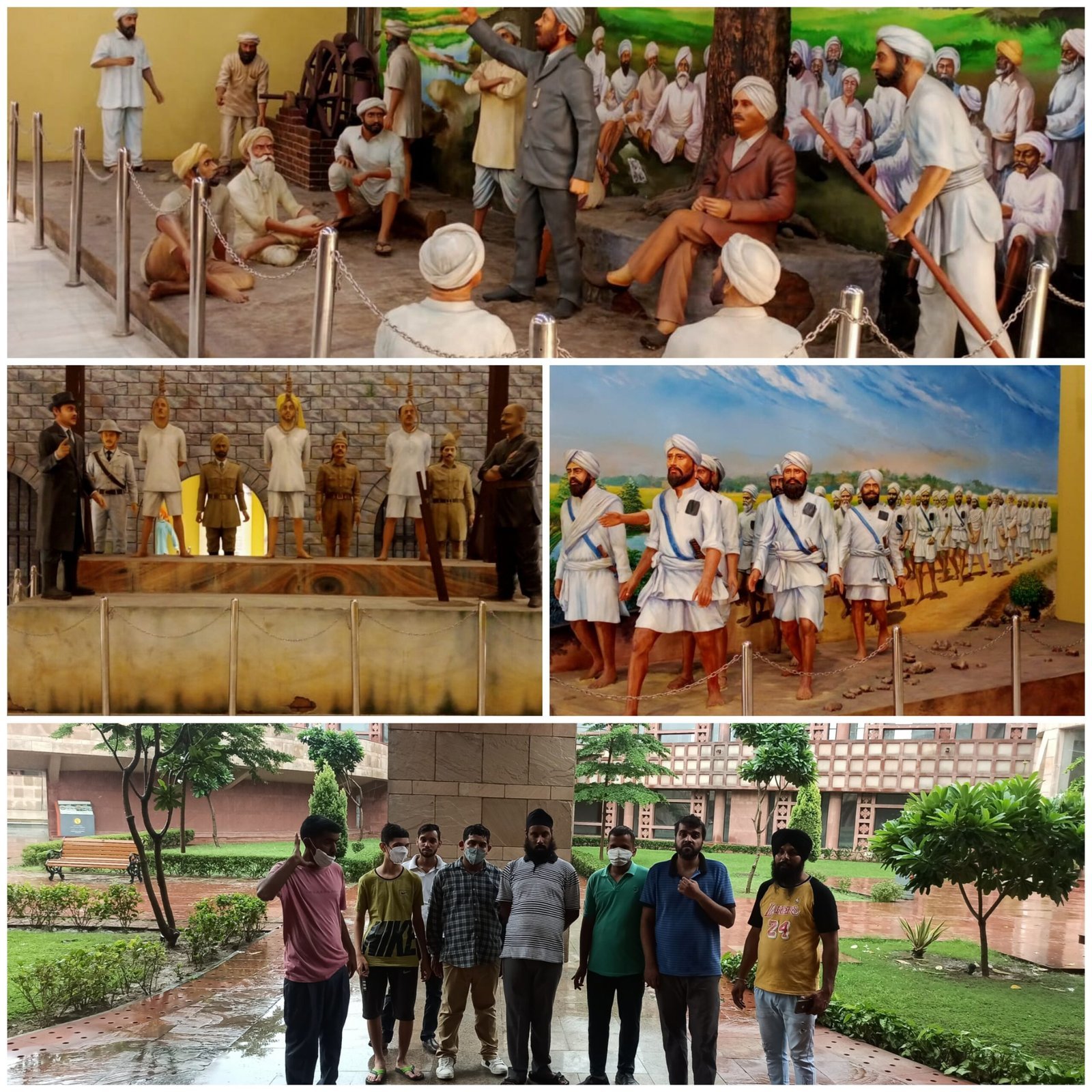 outing at Jang-e-azadi