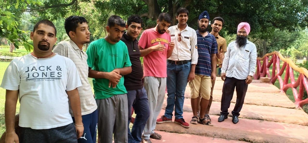 Apaar outing at jawahar park