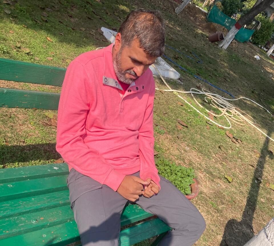 Reflection amidst Nature- APAAR Morning Ground time