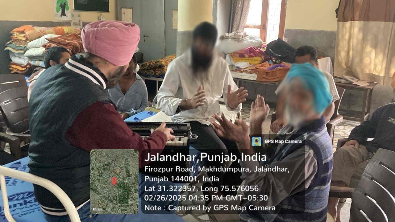 APAAR introduced music time in this care home