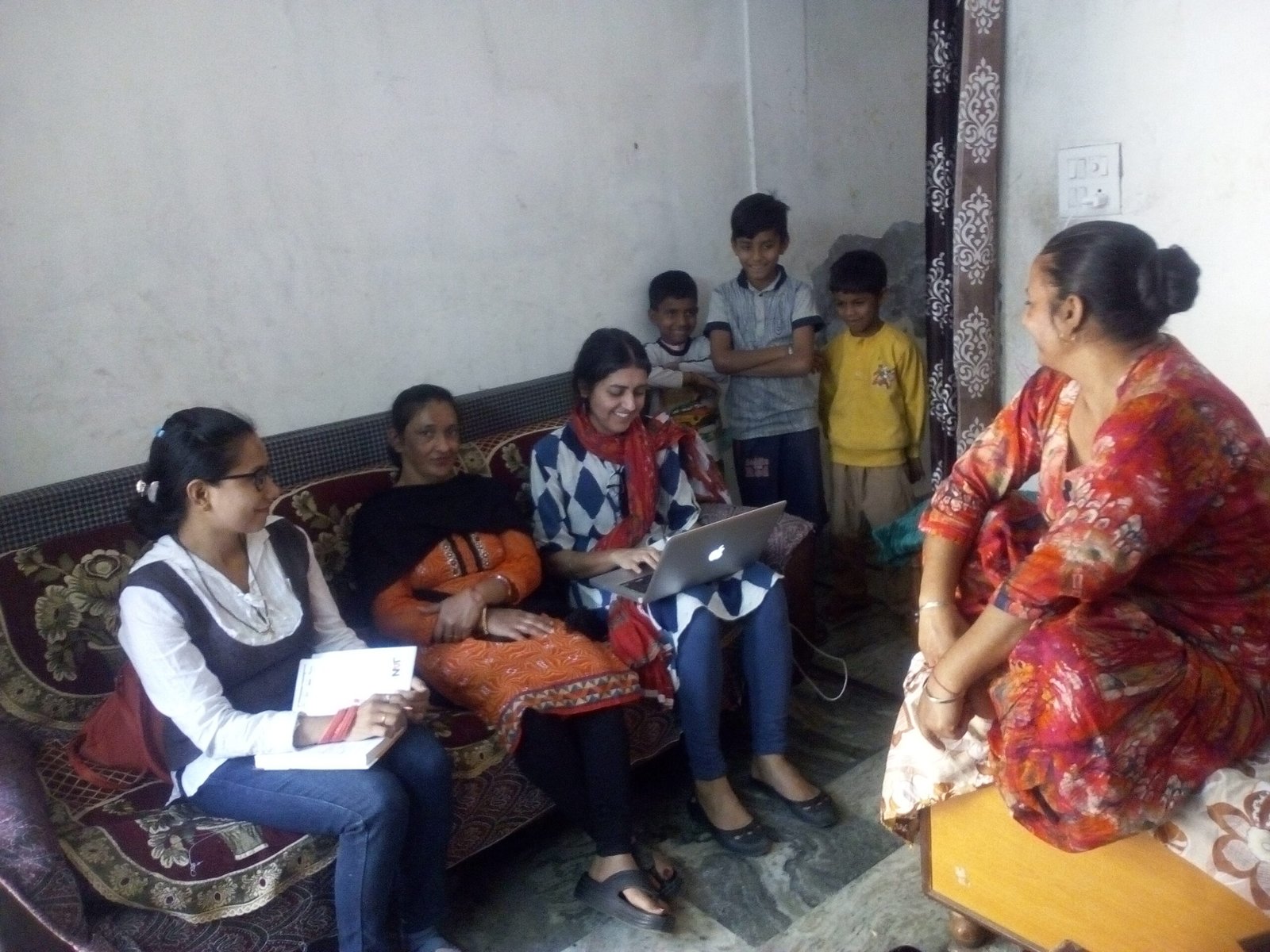 CBR Home visit to assess home ecosystem and counsel joint family