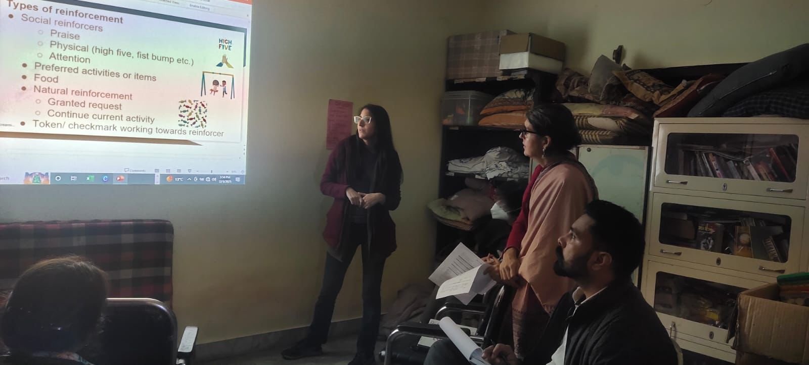 Reviewing Strategies for Behaviours by Maynie Sondhi, volunteer from Wisconsin